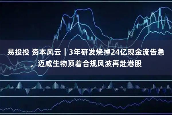 易投投 资本风云｜3年研发烧掉24亿现金流告急，迈威生物顶着合规风波再赴港股